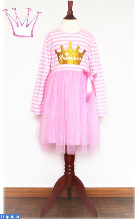 Bild 2: Prinzessin Kinder-Kleid mit Tutu, Rock, Grösse 92/98, 104/110, 116/122