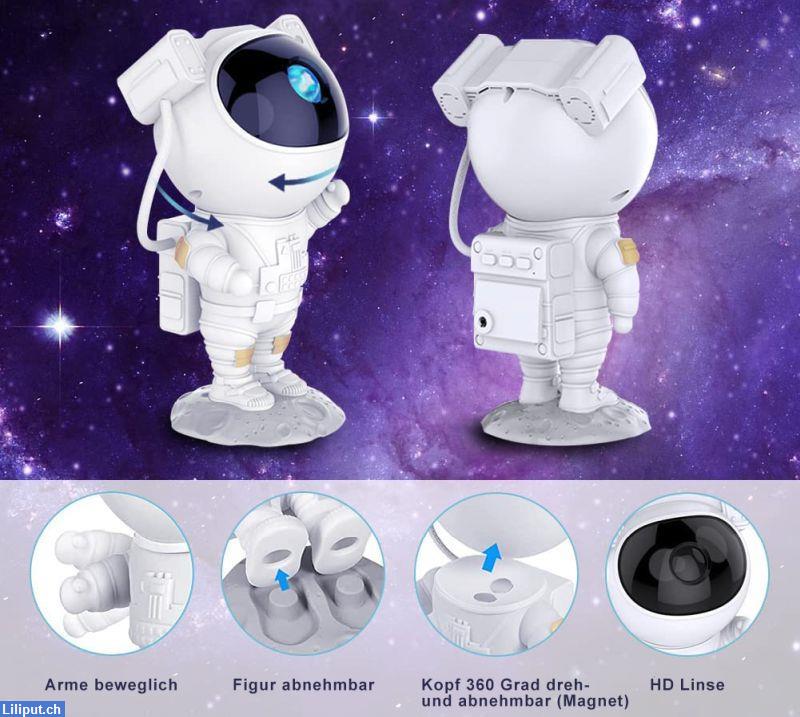 Bild 4: Astronaut Sternenhimmel Projektor Lampe 3 Varianten