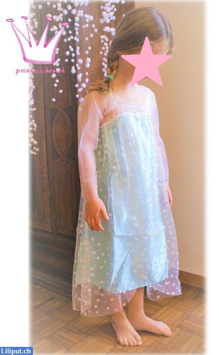 Bild 2: Prinzessinnen-Kleid Frozen Elsa, Gr. 110, Kostüm, Spielen, Mädchen