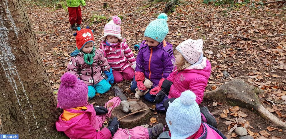 Bild 2: Waldspielgruppe im Limmattal "Schnäggähüsli" Schlieren