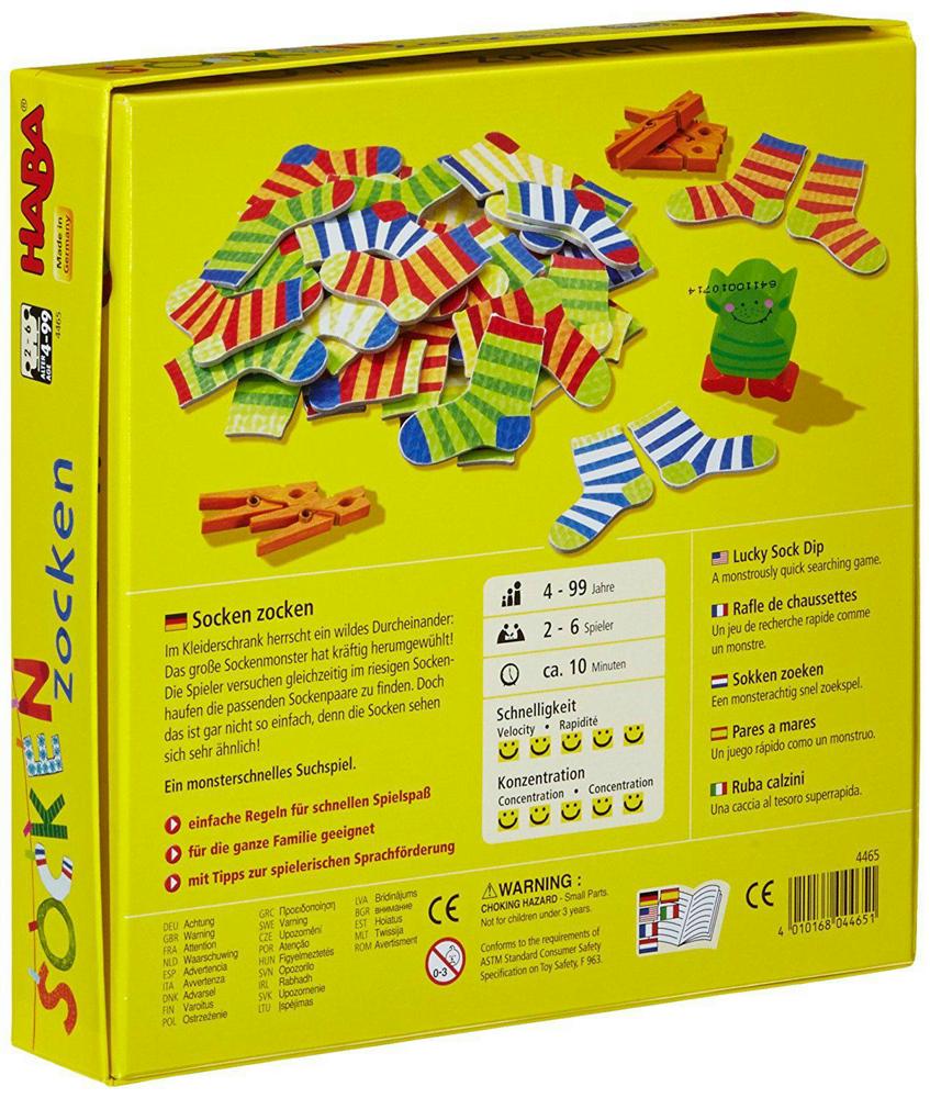 Bild 2: NEU: Suchspiel SOCKEN ZOCKEN von HABA, CHF 15.00 inkl. Porto