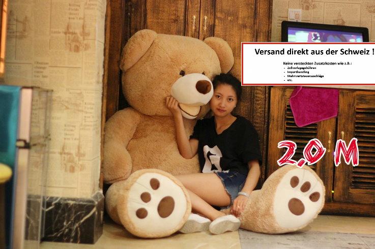 Bild 3: Riesengrosser Plüschbär, XXL Plüsch Teddy, 3 Grössen, Geschenkidee