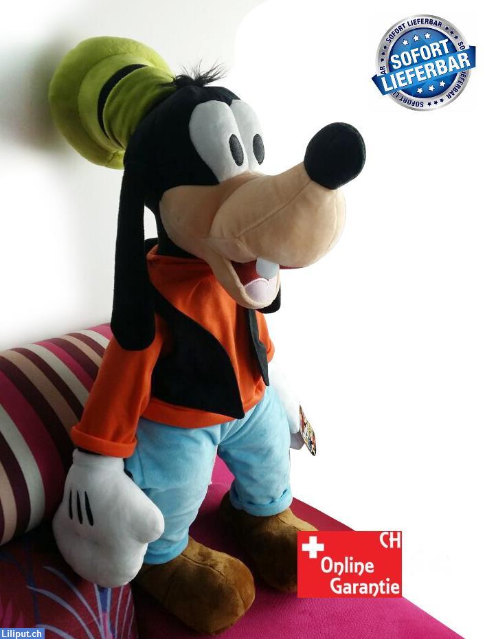 Bild 1: Disney Goofy Plüsch ca. 75cm grosses Plüschtier Puppe Geschenk Kinder