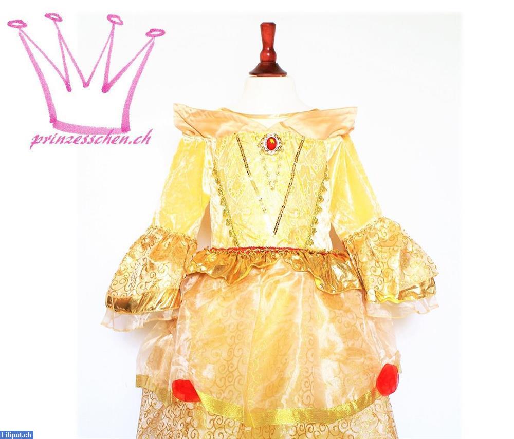 Bild 5: Prinzessin Belle Kleid, Kostüm, Verkleiden, Fasnacht, Neuware, Online-Shop