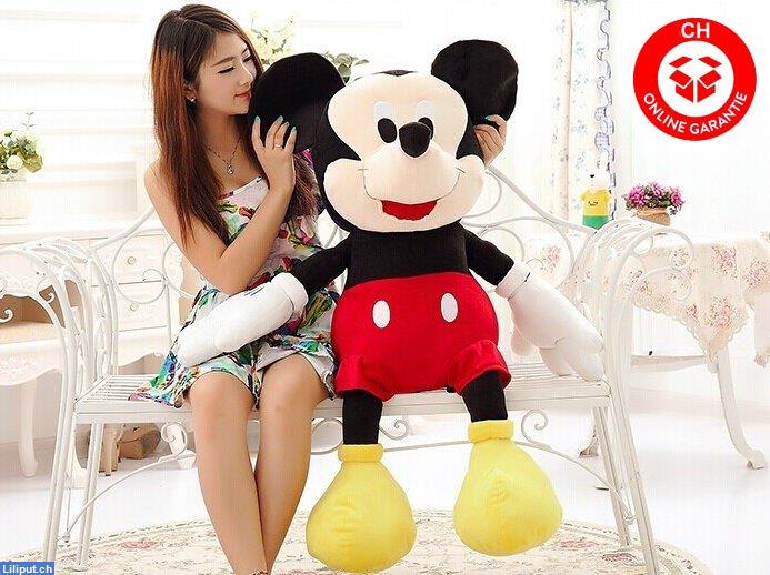 Bild 1: Disney Micky Maus XXL Plüschtier Disney Plüschmaus Geschenk 130cm