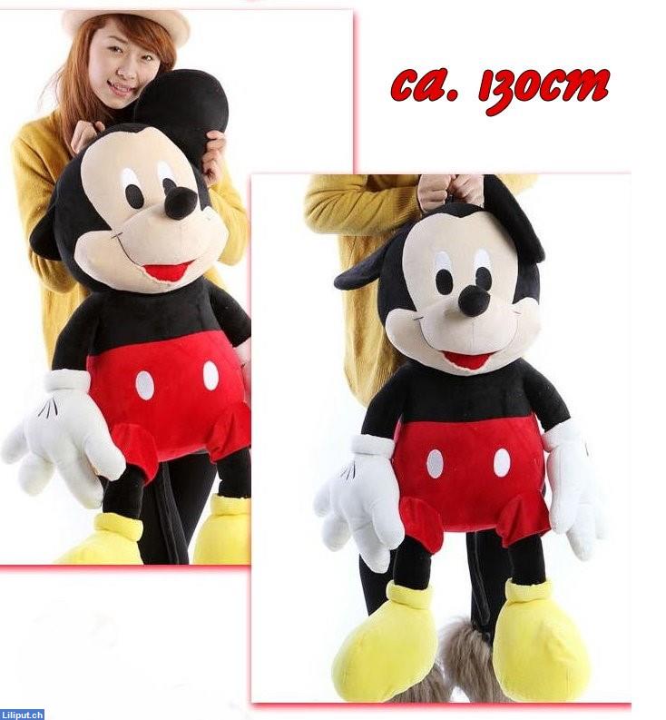 Bild 2: Disney Micky Maus XXL Plüschtier Disney Plüschmaus Geschenk 130cm