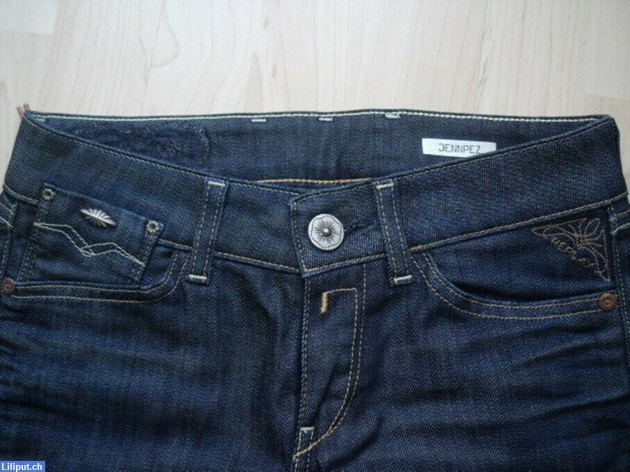 Bild 2: Replay Jennpez Jeans, Gr. 29 / 34, dunkelblau