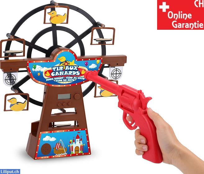 Bild 1: Enten Schiessbude Enten Jagd Duck Shoot Spielzeug Riesenrad Geschenk