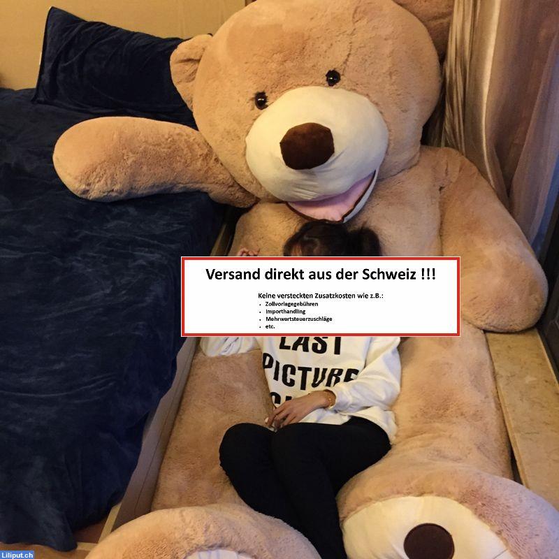 Bild 3: Riesengrosser Plüschbär Teddy Teddybär XXL ca. 260cm Bär Geschenk Hit XXXL