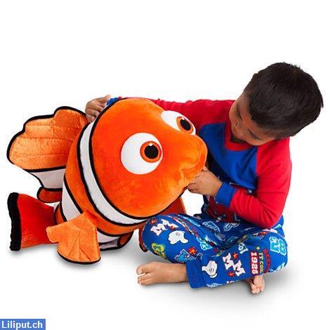Bild 2: Disney Nemo Plüschfisch, Original Findet Nemo 70cm Clownfisch aus Plüsch