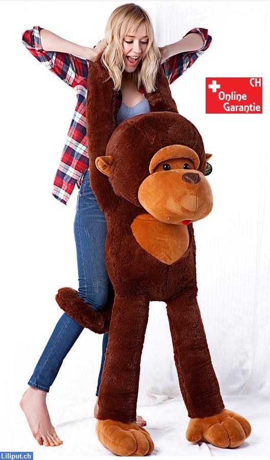 Bild 2: NEU: Grosser XXL Plüschtier Affe, Monkey 130cm, tolle Geschenkidee