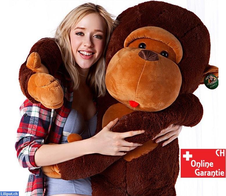 Bild 3: NEU: Grosser XXL Plüschtier Affe, Monkey 130cm, tolle Geschenkidee