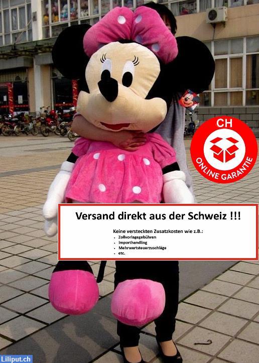 Bild 2: Disney Minni Minnie Micky Plüschmaus 130cm - Geschenk für Mädchen
