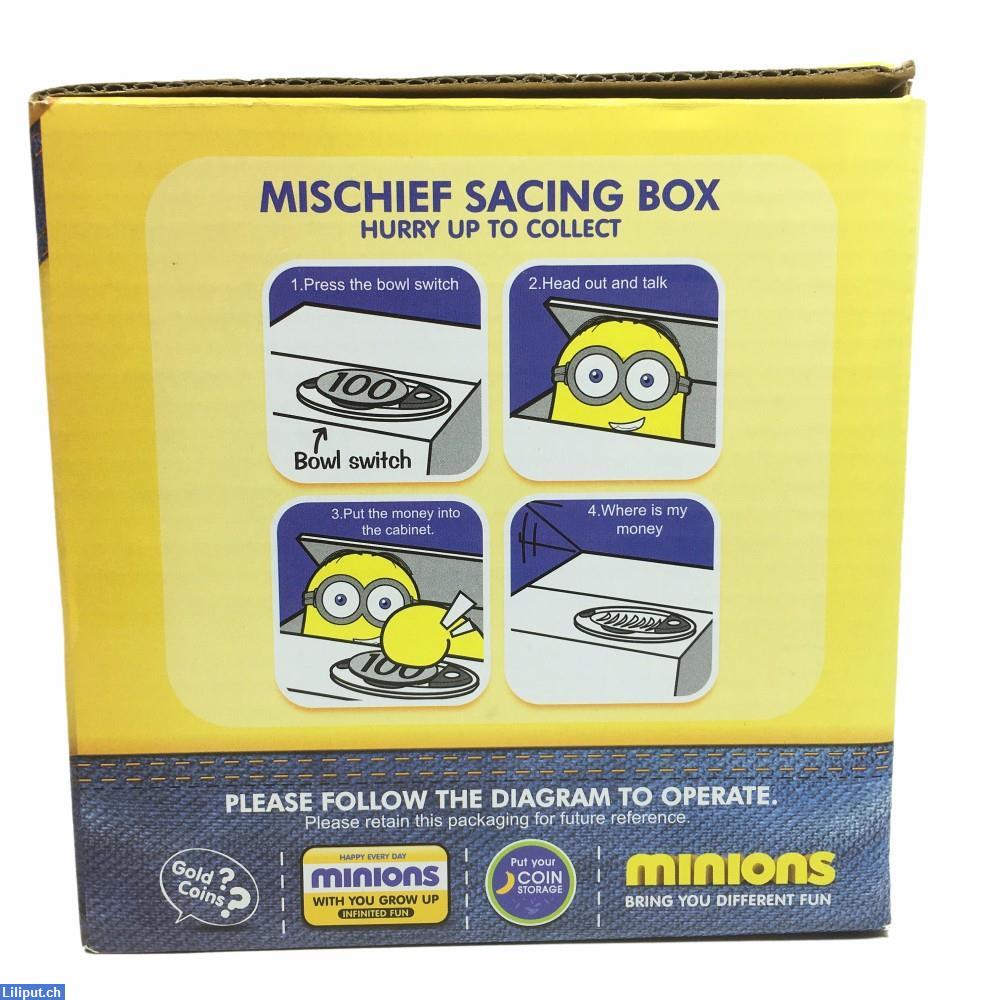 Bild 4: Minions Spardose Sparschwein - Geld Münzen Box - tolle Geschenkidee