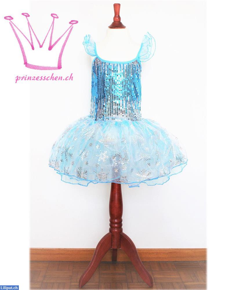 Bild 1: Prinzessin Frozen-Elsa Kostüm, Ballerina-Tutu, Kinder, Mädchen, Fasnacht