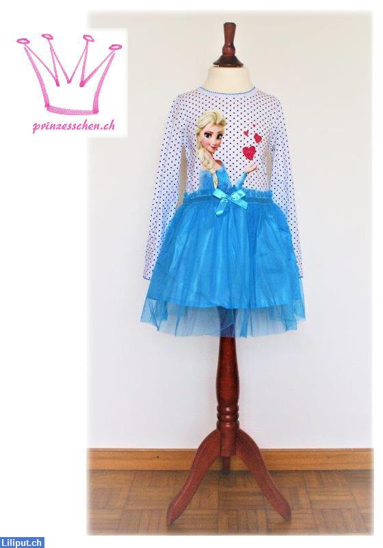 Bild 1: Prinzessin Frozen Elsa Tutu-Kleid, Mädchen, Kinder, Prinzessinnen Rock