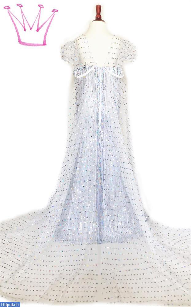 Bild 3: Prinzessin Frozen Elsa Kostüm für Mädchen, Kinder, Kostüm, festliches Kleid