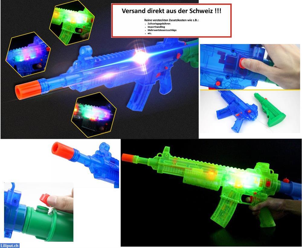 Bild 3: Batteriebetriebenes Wassergewehr Wasserpistole Spielzeug Wasser Pistole