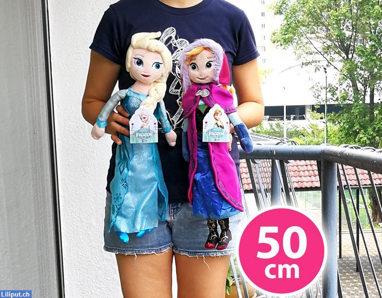 Bild 2: Disney Die Eiskönigin Frozen Anna Elsa Olaf Plüsch Puppen Plüschtier Set