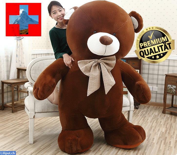 Bild 1: Mega XXL Riesen Teddybär, Plüschbär, Kuschelbär Bär