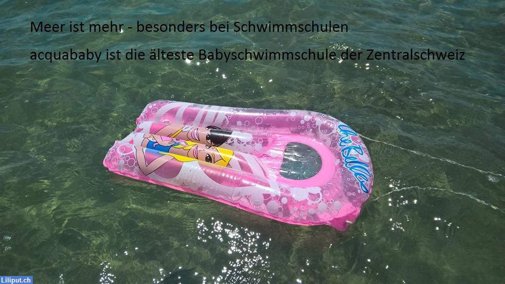 Bild 1: Babyschwimmen, Kleinkinderschwimmen, Schwimmschule Zentralschweiz