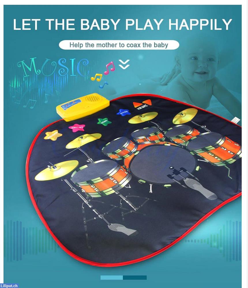 Bild 2: Musikdecke, Baby Matte, Kinder Spielzeug, Musik Instrument Play Mat