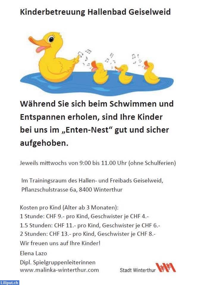 Kinderspielzentrum Malinka, Spielgruppe in Winterthur und Sennhof!