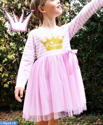 Bild 3: Prinzessin Kinder-Kleid mit Tutu, Rock, Grösse 92/98, 104/110, 116/122