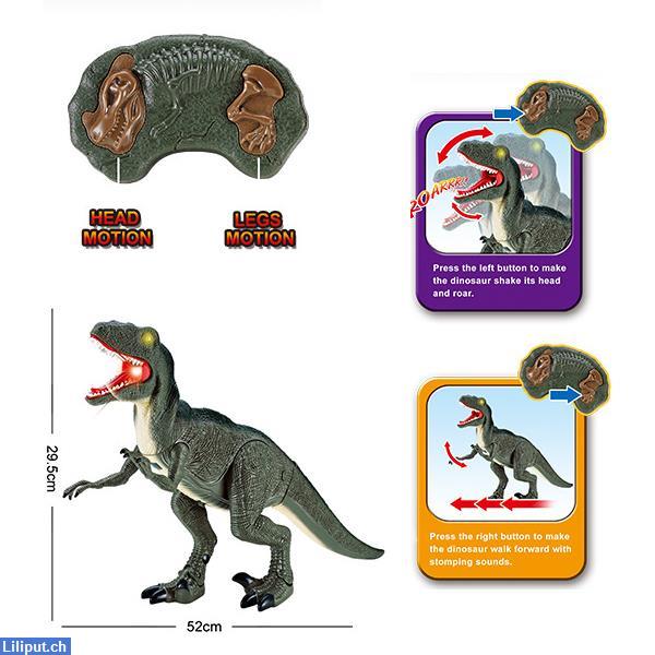 Bild 2: Velociraptor RC Infrarot Dino Spielzeug Dinosaurier ferngesteuert Jurassic
