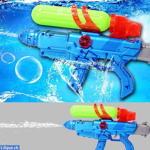 Bild 1: Automatische Wasserpistole, Wassergewehr mit Batterien, Sommer Kinderspass