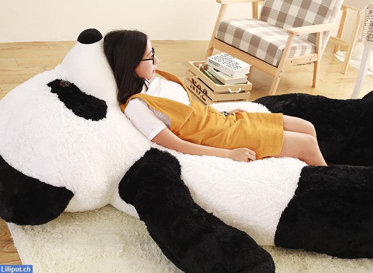 Bild 5: Panda Bär XXL XXXL 260cm 2.6m, Geschenk Pandabär Plüschtier Kind