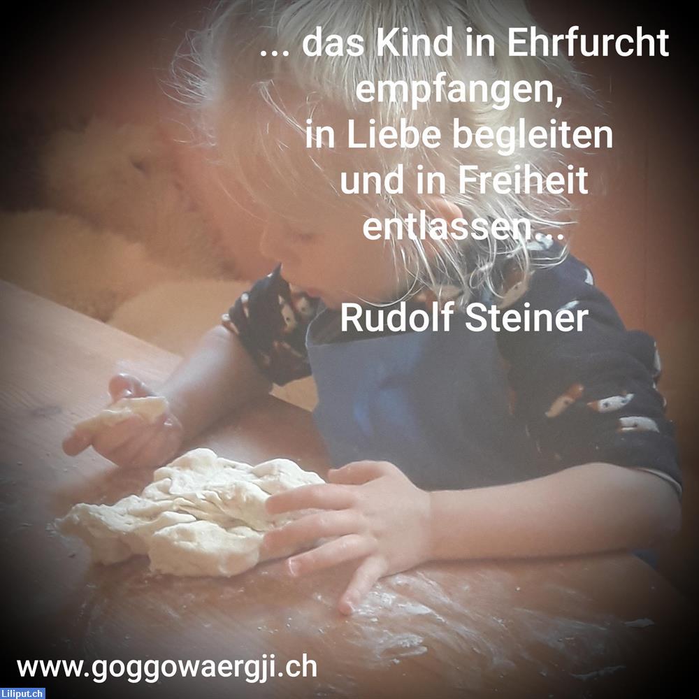Bild 1: Rudolf Steiner Eltern Kind Treff Oberwallis Goggowärgji