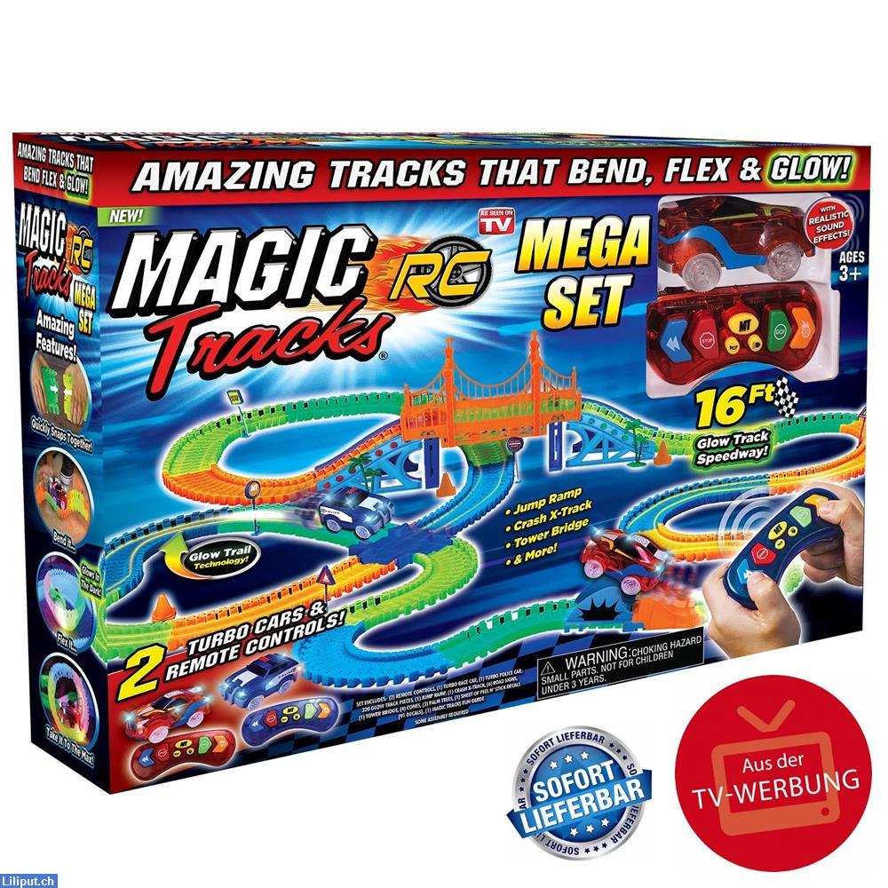 Bild 2: Magic Tracks RC Race Mega Set Ferngesteuerte Spielzeug Rennbahn Rennstrecke