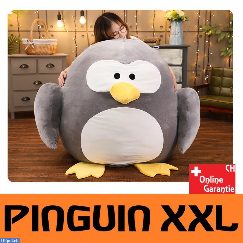 Bild 1: Super XXL Plüsch Pinguin als tolles Geschenk, der Traum aller Kinder