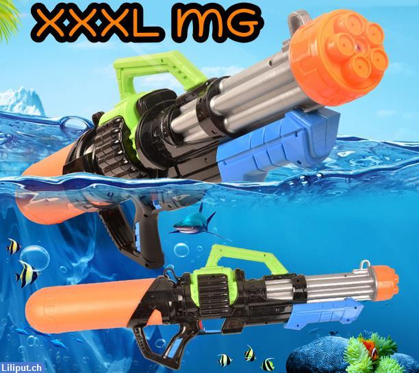 Bild 1: Mega XXL Wassergewehr / Wasserpistole ideal für Zuhause, Badi, Strand...
