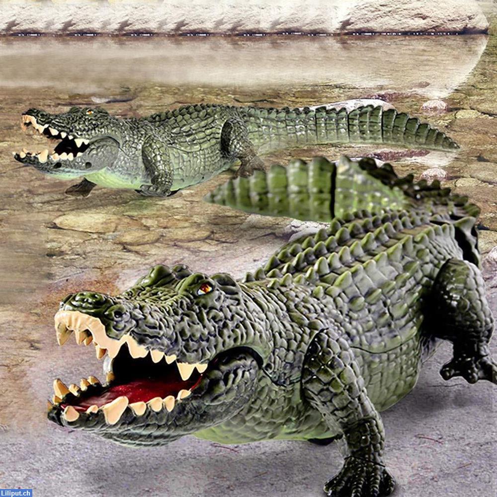 Bild 2: Ferngesteuertes Krokodil 45cm - RC Kinderspielzeug Geschenkidee