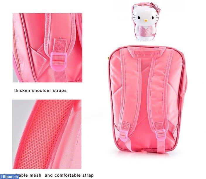 Bild 2: Hello Kitty 3D Schulranzen Schultasche - ein tolles Mädchen Geschenk!