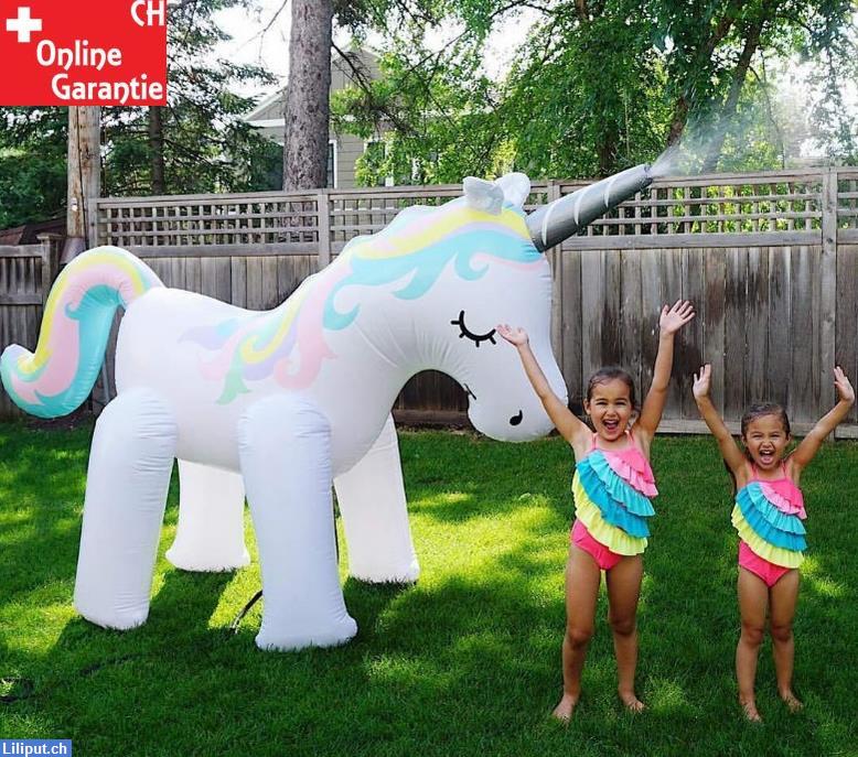 Bild 2: Einhorn Sprinkler Sommer Wasserspielzeug Unicorn Spielzeug Sommer