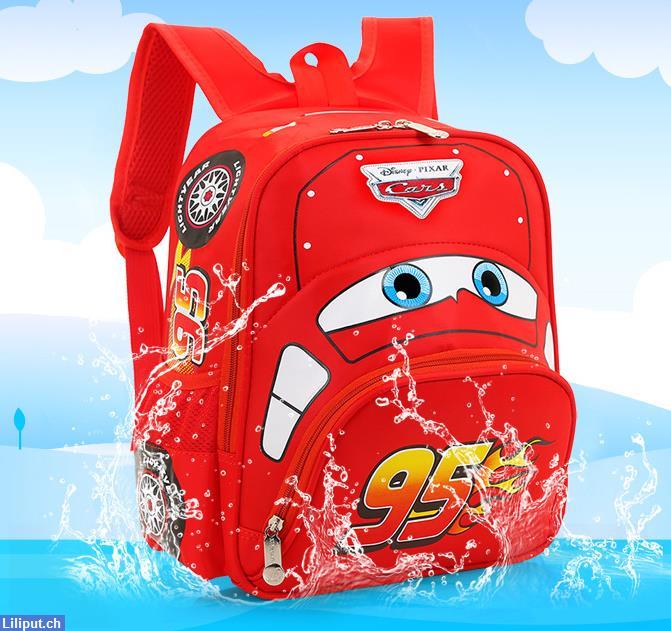 Bild 5: Disney Cars Lightning McQueen Rucksack Schulrucksack Junge Kindergarten