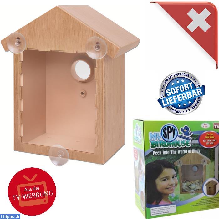 Bild 1: My Spy Birdhouse Mein Spion Vogelhaus der Fenster Nistkasten TV Werbung