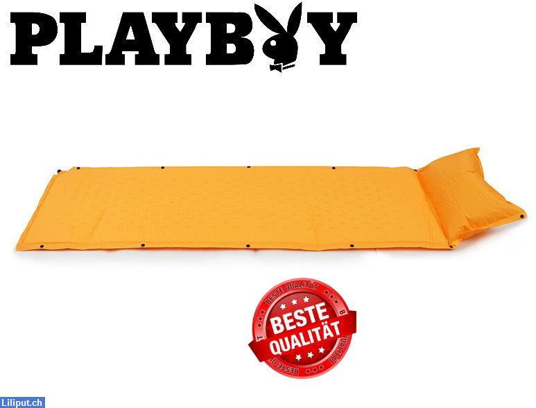 Bild 2: Selbstaufblasbare Playboy Luftmatratze Schlafsack Openair Festival VIP