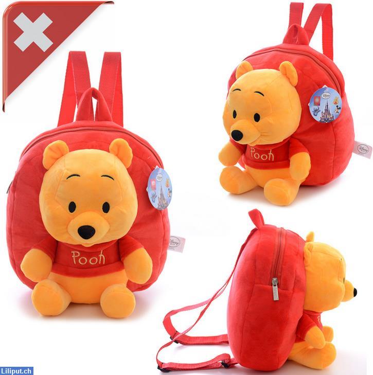 Bild 1: Disney Winnie the Pooh der Plüschbär Kinderrucksack, Kindergarten