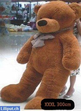 Bild 1: XXXL Plüschtier Teddybär ca. 300cm Stofftier, Kuscheltier Geschenkidee