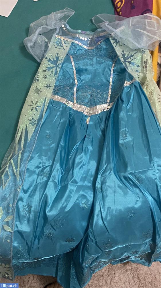 Bild 2: Schönes Anna und Elsa Kleid für 7-8 Jährige abzugeben