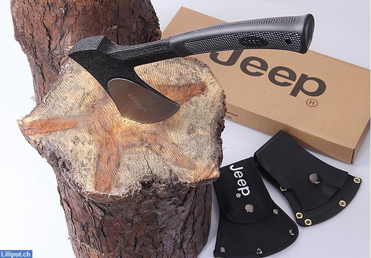 Bild 3: Jeep Handbeil, Outdoor Survival Camping Axt mit Gurtschlaufe