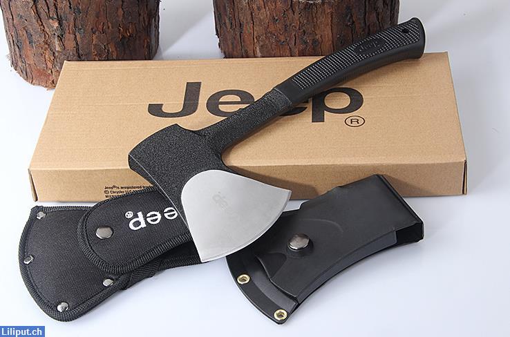 Bild 4: Jeep Handbeil, Outdoor Survival Camping Axt mit Gurtschlaufe