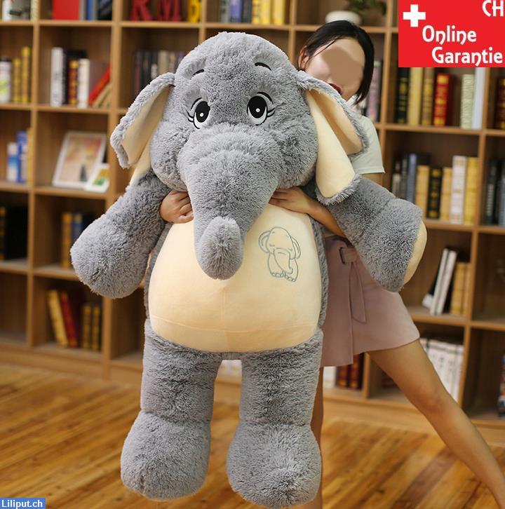 Bild 1: NEU: Plüsch Elefant XXL, ca. 128cm - ideale Kinder Geschenkidee!