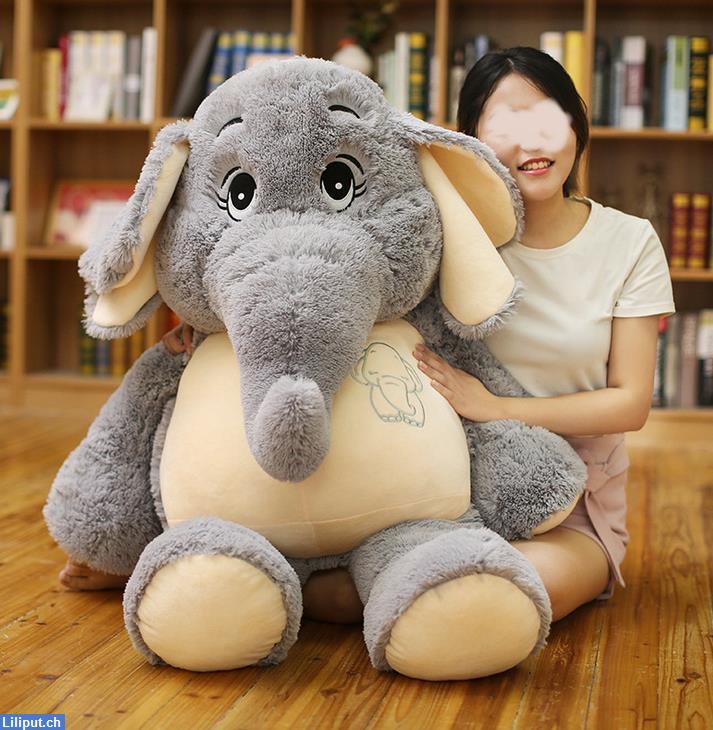 Bild 2: NEU: Plüsch Elefant XXL, ca. 128cm - ideale Kinder Geschenkidee!