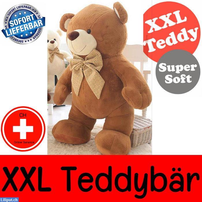 Bild 1: Riesiger XXL Teddybär Teddy, Plüschbär 2.1m, tolle Geschenkidee!