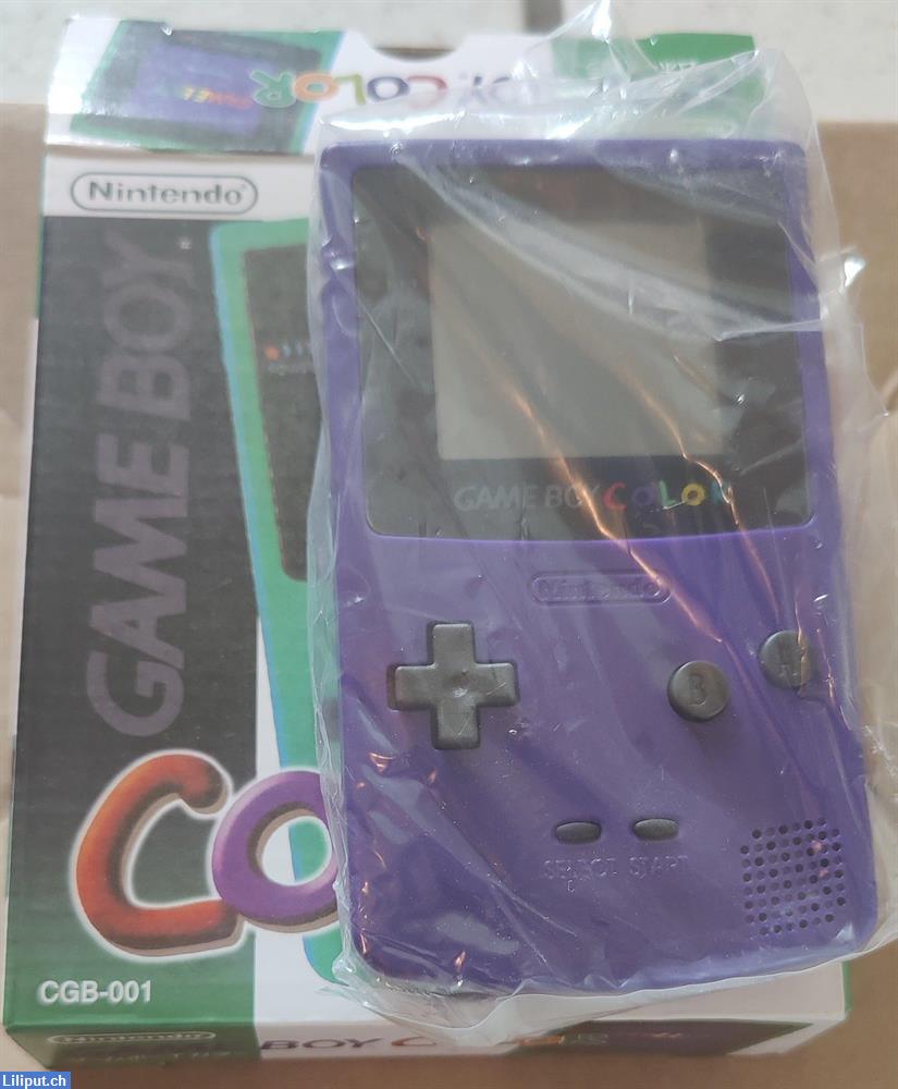 Bild 1: Nintendo Gameboy Color Purple, Violett, Kult Spielzeug aus Japan